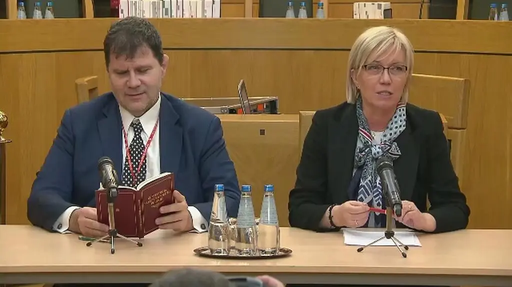 Sędzia Przyłębska unika odpowiedzi na pytanie o publikację wyroków