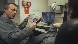 Kadr z filmu "Noc w galerii"