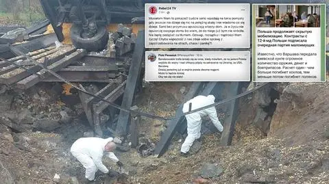 "Prowokacja NATO", "celowy atak", "preludium do przesiedleń" - dezinformacja o Przewodowie