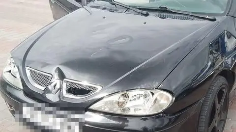 Kabriolet zniszczony z powodu jajecznicy