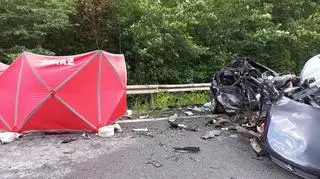 Tragiczny wypadek na DK8. Nie żyją dwie kobiety