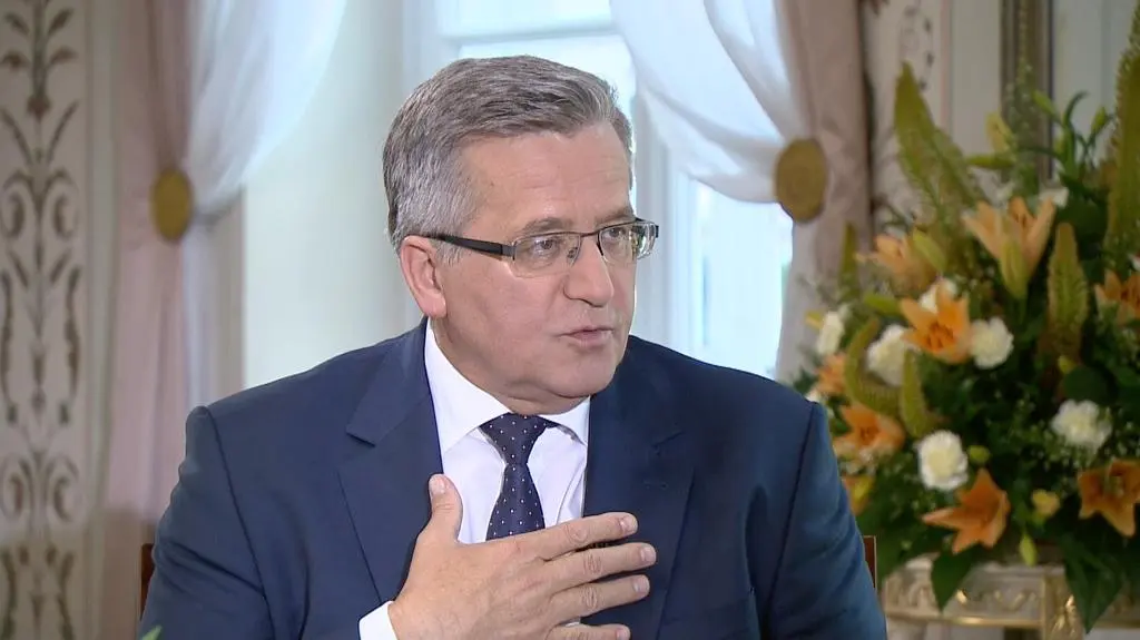 Cały wywiad Faktów z prezydentem Bronisławem Komorowskim