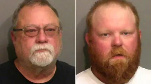 Gregory McMichael i jego syn Travis 