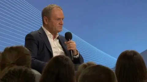 Tusk na spotkaniu ze studentami: kto po cichu wspiera Putina, ten zdradza Europę
