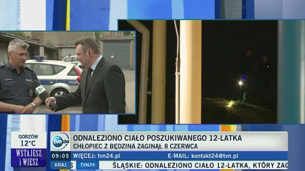 Ojciec 12-latka miał rozpoznać ubranie