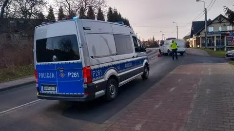 Samochód potracił rowerzystę, 85-latek nie żyje