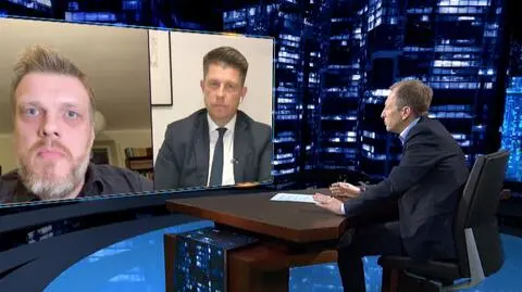 Adrian Zandberg i Ryszard Petru w "Kropce nad i"