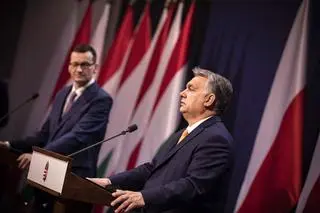 Mateusz Morawiecki i Viktor Orban