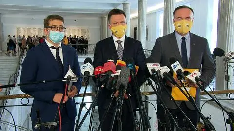 Szymon Hołownia o działaniach rządu w sprawie sytuacji na granicy