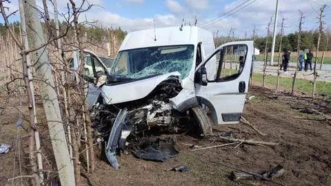 Zderzenie pod Grójcem. Trzy osoby w szpitalach