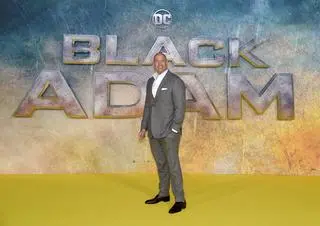 Premiera filmu "Black Adam". Hiram Garcia - producent filmu 