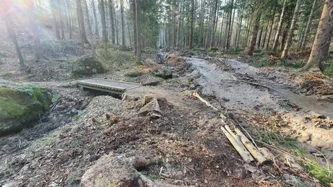 "Trasy są na pewnych odcinkach nie tyle uszkodzone, ile zrujnowane. Po prostu ich nie ma" 