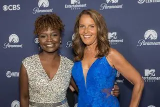 Karine Jean-Pierre i Suzanne Malveaux