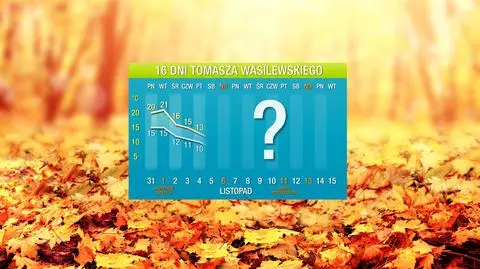 Pogoda na 16 dni. Co przed nami?