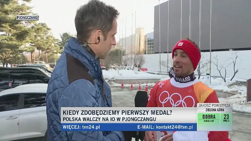 Mateusz Ligocki po starcie w Pjongczangu