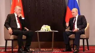 Erdogan i Putin spotkali się w Samarkandzie (zdjęcie z września 2022 roku)