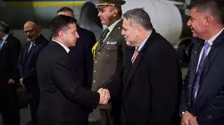 Wołodymyr Zełenski przybył do Izraela 