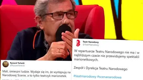 Terlecki o "teatrzyku marionetek", Mazurek o "prostaku". Ludzie kultury stają w obronie Gajosa 
