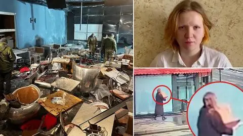 Wchodzi do kawiarni, nie wie, co niesie. "Została wrobiona, całkowicie się z tym zgadzam"