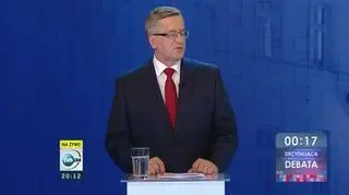 Komorowski: żołnierzom trzeba dać dobrą, nowoczesną broń