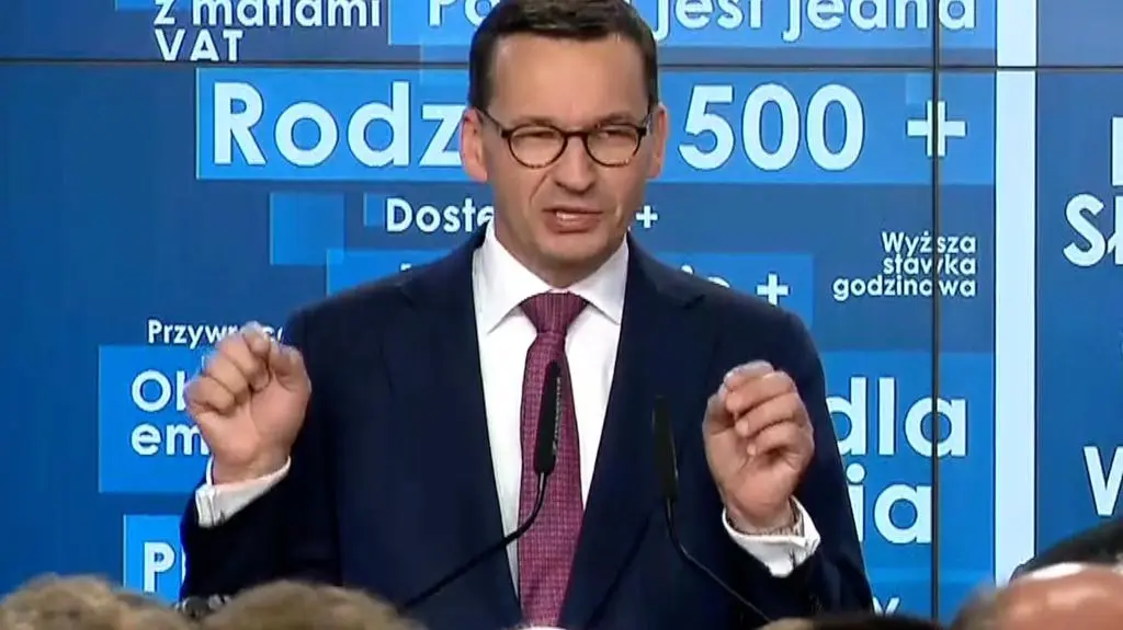 Premier Morawiecki podziękował prezesowi Jarosławowi Kaczyńskiemu