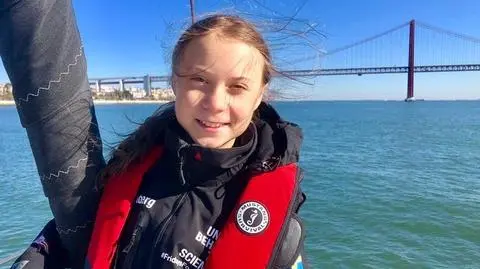 Greta Thunberg odwiedziła Polskę