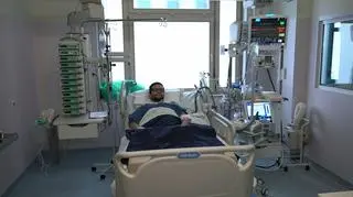 Pan Mateusz był już na liście osób do przeszczepu płuc