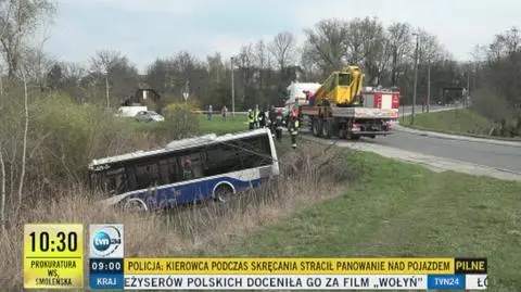 Dziewięć osób jest poszkodowanych