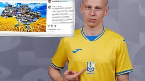 Poruszający wpis czołowego piłkarza Ukrainy. "Nie mogę stać obok"