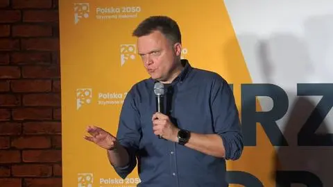 Hołownia: Szydło doradza "zamknij oczy, zaciśnij zęby i głosuj na PiS", my mówimy - "otwórz oczy, uśmiechnij się i głosuj na Trzecią Drogę" 