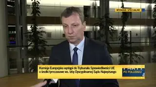 Halicki o decyzji Komisji Europejskiej 