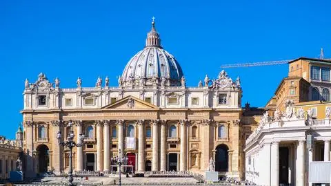 Widok na Muzea Watykańskie