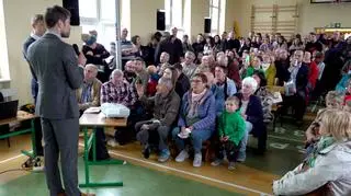 Z mieszkańcami spotkał się wiceprezydent Adam Pustelnik