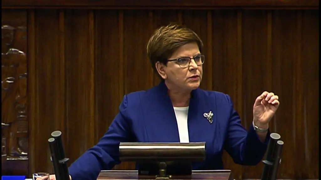 Całe przemówienie Beaty Szydło