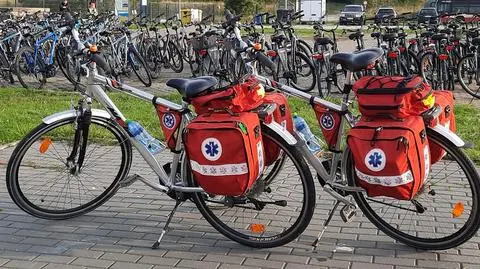 Skradzione rowery ratowników medycznych