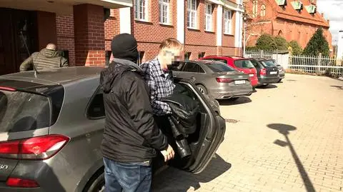 Waldemar B. został doprowadzony do prokuratury 
