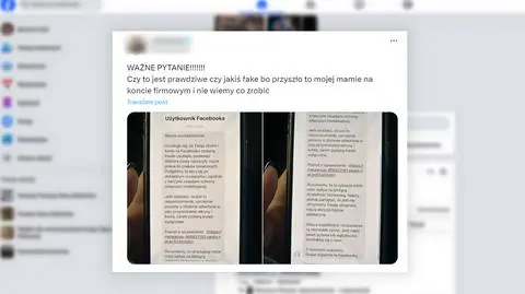 "Ważne powiadomienie" od Facebooka z groźbą zamknięcia konta? To próba wyłudzenia danych