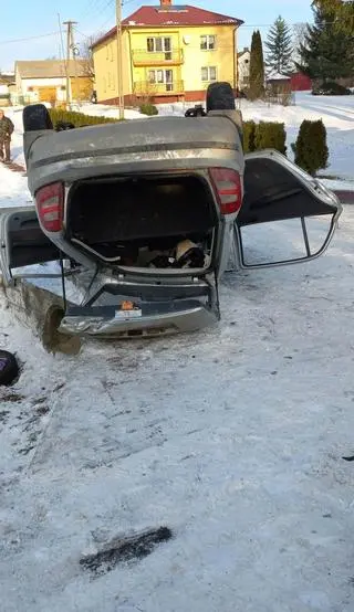 Wypadek w miejscowości Tarnawka Pierwsza (woj. lubelskie)