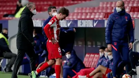 Griezmann wrócił, strzelił gola i zszedł z kontuzją