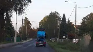 Seicento z ogromnym bagażem w Drogomyślu