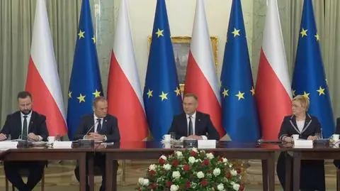 Tusk na Radzie Gabinetowej o dokumentach w sprawie Pegasusa