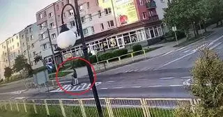 Pisz. Nietrzeźwa kobieta przewróciła się na hulajnodze