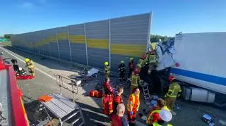 Śmiertelny wypadek na drodze ekspresowej S8