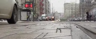 Jedna z głównych ulic Poznania wymaga poprawek po dwóch latach od remontu