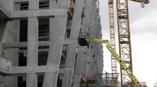 Ściana boczna stadionu w 2010 r