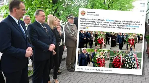 Zabrali wieniec leśnikom, bo sami nie mieli? Internet wrze, Lasy Państwowe tłumaczą