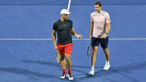 Decydowały ostatnie piłki super tie-breaka. Hurkacz i Zieliński w półfinale w Astanie