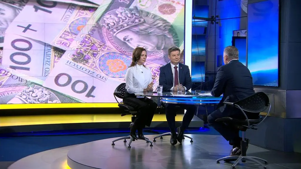 Joanna Mucha i Jan Grabiec w "Faktach po Faktach" 