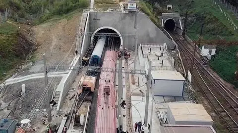 Rosjanie ostrzelali Beskidzki Tunel Kolejowy na zachodzie Ukrainy