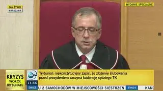 TK: jeśli prezydent ma wątpliwości, powinien zwrócić się do TK